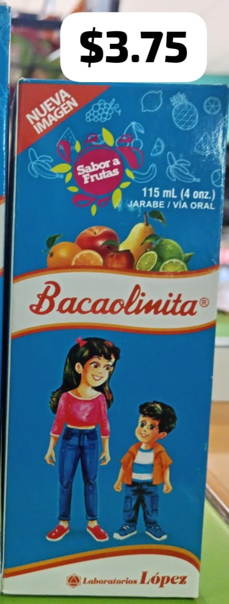 BACAOLINITA 115ML JARABE