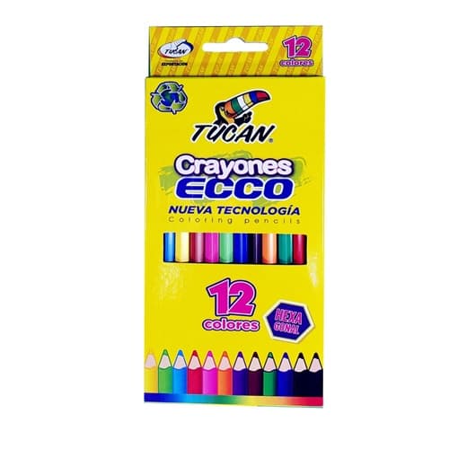 CAJA DE COLORES TUCAN LARGOS