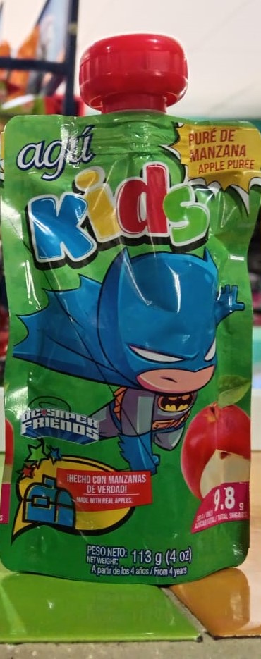 AGU KIDS PURE DE MANZANA 113GR